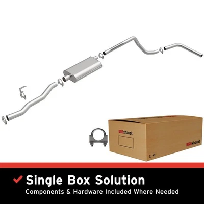106-0705 BRExhaust Exhaust System for Chevy Chevrolet R10 Truck R20 GMC R1500 87 Foto 1 de 4