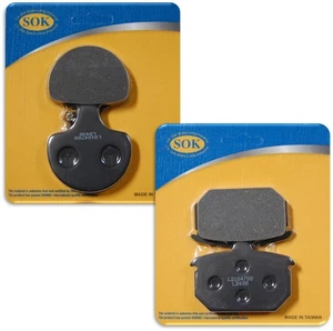 Pastillas de freno delanteras y traseras Harley Davidson XLH 1100 Sportster 1985-1986 XLH1100 - Imagen 1 de 3