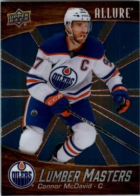 2023-24 Upper Deck Allure Lumber Masters #LM15 Connor McDavid - HKY - Image 1 of 2