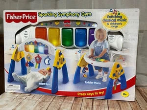 NEW/SEALED - VTG Fisher-Price Sparkling Symphony Gym - Piano Floor Music Songs - Picture 1 of 8