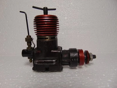 Compression MK 12V 2.5cc Airplane Model cl Engine B Diesel 0.15 Webra Mach red 1 - Image 1 of 4