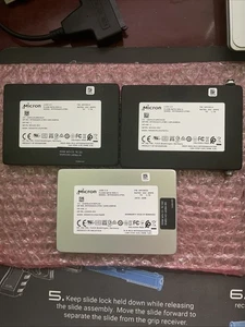 Micron SSD Lot 1100 512GB 2.5" SATA 6Gb/s SSD MTFDDAK512TBN - Afbeelding 1 van 4