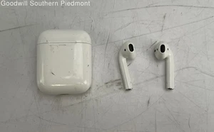 Apple AirPods 2nd Gen A2032 A2031 with Lightning Case A1602 - Tested (#WM2M36) - Bild 1 von 10
