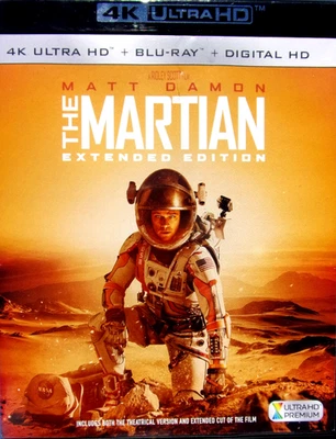 The Martian~Extended Edition~(4K UHD, Blu-ray, 3-Disc)~Matt Damon~Ridley Scott — 第 1/4 张图片