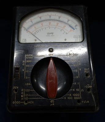 Triplett 型号 630-A 万用表 | 复古二手 - 未测试  — 第 1/4 张图片