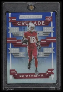 2024 Panini Rookies & Stars #C-MHJ Marvin Harrison Jr. Crociata Blu #/50 - Foto 1 di 2
