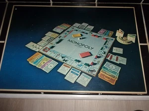 Monopoly Anniversary Edition Parker Brothers Real Estate Trading Game 1974 - Picture 1 of 9