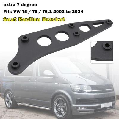 Extra Recline Bracket Pour VW Transporter T5 T6 Double Passenger Seat 2003-24 H - Image 1 of 4