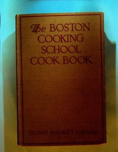 The Boston Cooking School Kochbuch 1940 Fannie Merritt Farmer HC - Bild 1 von 6