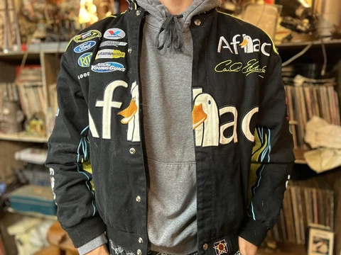 NASCAR Aflac Jacket Coat 99 CARL EDWARDS ROUSH Racing JH Design Size Men's Small Cover