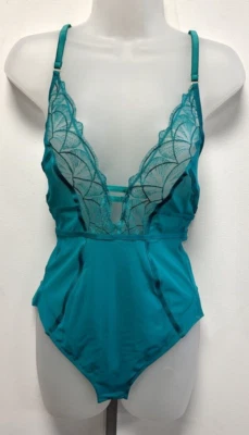 NOVO! Pelúcia M&S Boutique Marks & Spencer UK8 10 verde esmeralda corpo maia - Imagem 1 de 4