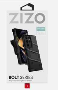ZIZO BOLT SERIES Case for Samsung S23 Ultra, Belt Clip and Temper Glass Included - Picture 1 of 11