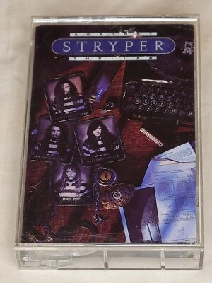 STRYPER - AGAINST THE LAW - Audio Cassette 1990 - Image 1 of 4