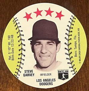 1976 MSA Isaly's Sweet William Discs Steve Garvey Los Angeles Dodgers NM+ - Picture 1 of 2