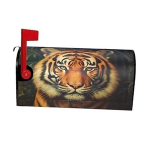 Mailbox Cover Mailbox Wraps, Waterproof Mailbox Covers 25.5x21 in Tiger Head - Picture 1 of 8