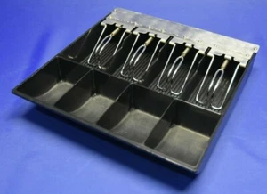 SMALL CASH TILL/INSERT 1051-4  4-Bill/4-Coin Fits HP-121 MS-Cash Drawer EP-102N  - Picture 1 of 4