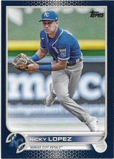 2022 Topps Baseball - Walmart Royal Blue - Pick Your Card - Mix & Match Players