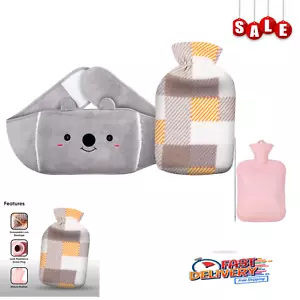 3pcs Hot Water Bottle Waist Cover Waist Bag Winter Hand Warm Water Bag Wearable - Picture 1 of 1