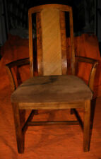 SOLID MAPLE HIGHBACK CHAIR MADE IN SINGAPORE MIDCENTURY