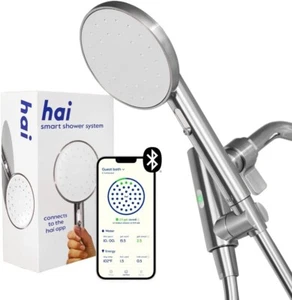 Hai Smart Duschkopf, Bluetooth Handheld wassersparend Duschkopf mit verstellbar - Bild 1 von 6