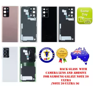 ORIGINAL SAMSUNG GALAXY NOTE 20 ULTRA SM-N985 N986 BACK REAR GLASS BATTERY COVER - Picture 1 of 1