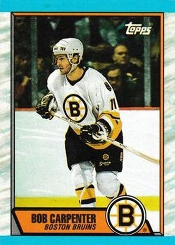 #167 Bob Carpenter - Boston Bruins - 1989-90 Topps Hockey - Image 1 of 1