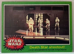 1977 Topps Star Wars Series 4 # 242 Death Star Shootout SW2 - Picture 1 of 1