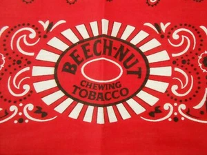 COMO NUEVO De Colección Antiguo Algodón HAYA-NUEZ TABACO Motociclista EE. UU. BANDANA Pañuelo Pañuelo Nuevo de Lote Antiguo - Imagen 1 de 3