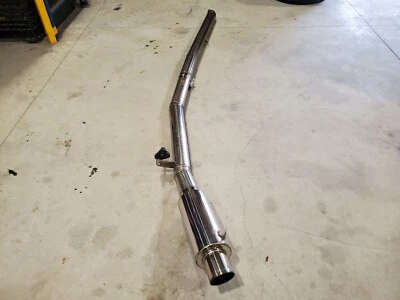 Sistema de escape vibrante personalizado JDM Mitsubishi Evo 6 7 Foto 1 de 4