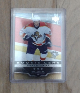 05-06 Black Diamond Petr Taticek rookie hockey card Florida Panthers
