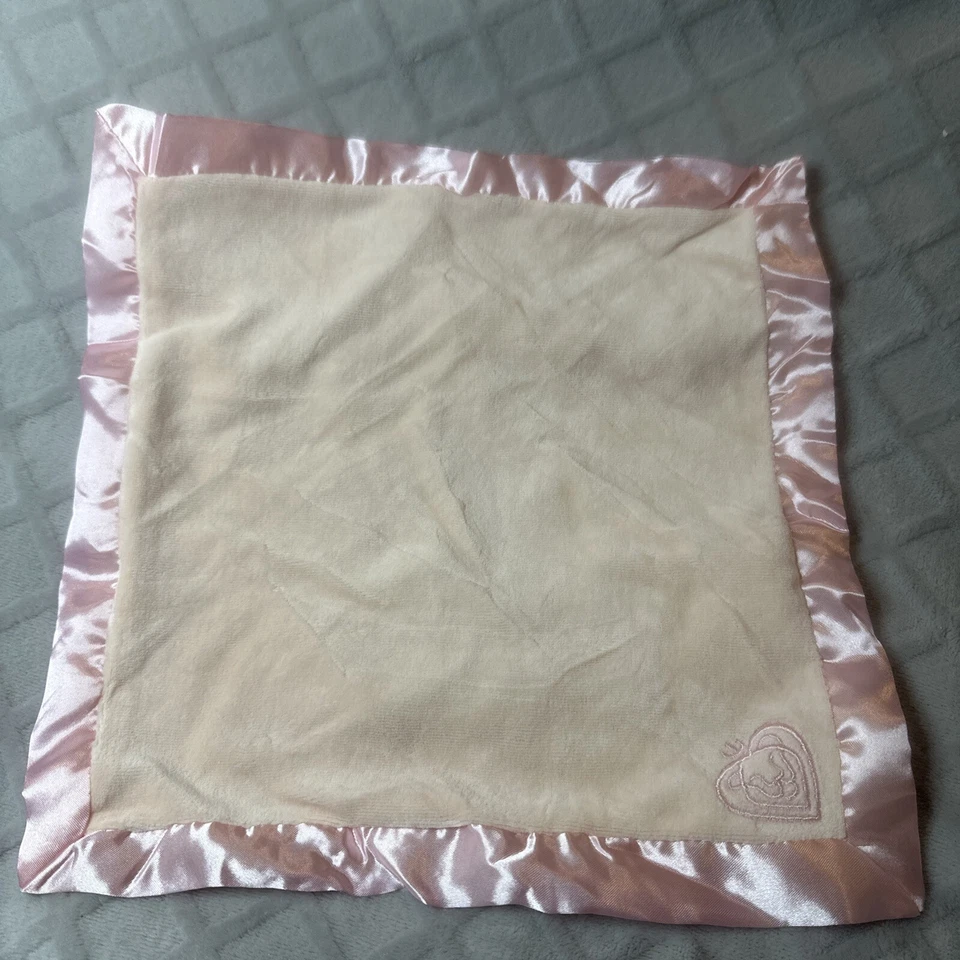 Manta de seguridad Prince Lionheart de repuesto rosa Silkie Lovey No Bear Foto 1 de 4