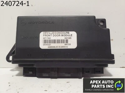 OEM 2002 Cadillac Deville 4.6L RIGHT REAR DOOR MODULE 25724876 Foto 1 de 4