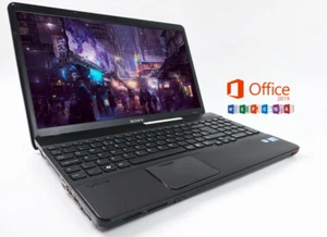 Cheap Laptop Sony 8GB RAM Intel i3 Processor 15.6" Screen Win10 Computer - Picture 1 of 9