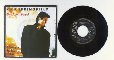7 " Single Vinyl - Rick Springfield – Celebrate Youth - S9045 K57 - Image 1 of 2