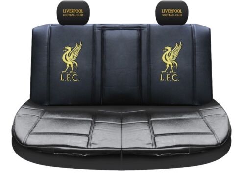 Liverpool FC Premium Limited Edition PVC Rear Car Seat Cover black