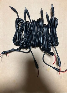 5,5/2,1 mm gerader Stecker mit einer Kabelkonfektion 180 cm/6 Fuß Menge - 6 - Bild 1 von 1