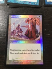 Foil 7th Edition Knighthood x1 Magic card MTG