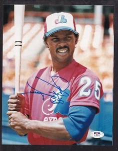 George Wright Autographed 8x10 Photo Montreal Expos PSA/DNA - Picture 1 of 3