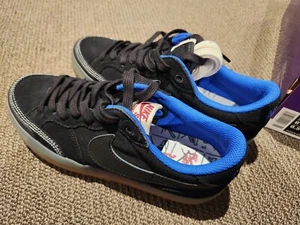 NEW Nike SB Zoom Pogo Plus Premium Black Unisex Skate Boarding DV5470-001 USW8 - Picture 1 of 3