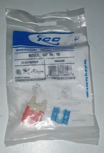 ICC IC1078F50R CAT 5e HD Module Orange 1C078F5OR - Picture 1 of 2