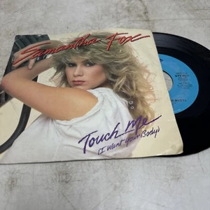SAMANTHA FOX, Touch Me (I Want Your Body)/Drop Me a Line Jive 45 - Picture 1 of 9