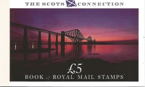 GRAN BRETAÑA (INGLATERRA) CARNET PRESTIGIO DX10 1989 LA CONEXION ESCOCESA MNH - Imagen 1 de 2