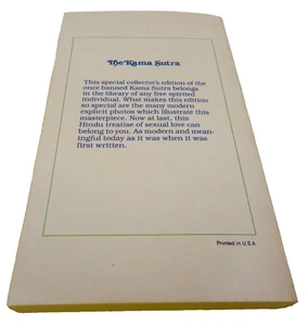 The Kama Sutra Erotica Adult Paperback Book Special Collector's Edition 1980 FNP - Foto 1 di 4