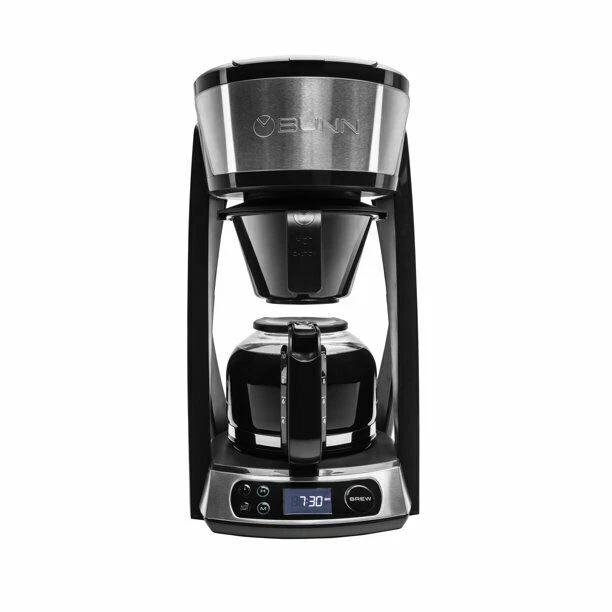BUNN Heat N' Brew 10 Cup Programmable Coffee Maker - Stainless Steel