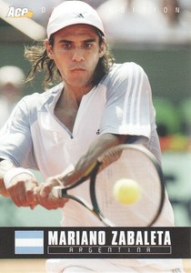 2005 Ace Authentic Debut Edition Tennis #47 Mariano Zabaleta