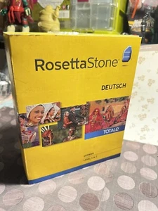 Rosetta stone Deutsch German level 1 & 2 open box # 51 - Picture 1 of 15