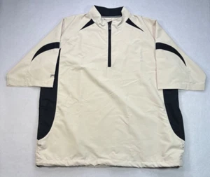 PING Short Sleeve Windbreaker Jacket size XL Mens 1/4 Zip Golf Casual Sport - Picture 1 of 14