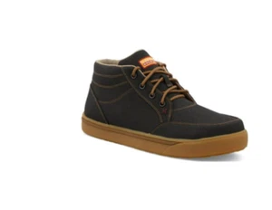 Men's Charcoal Bamboo Lace-Up Shoes - Composite Toe - Picture 1 of 6