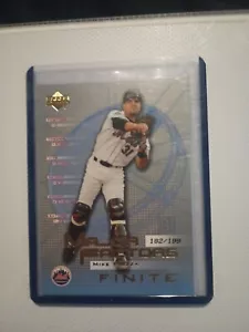2003 Upper Deck Finite #135 Mike Piazza MF **MAJOR FACTORS** NY Mets #182/199 - Picture 1 of 2