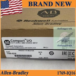 Allen Bradley 1769-IQ16 Modulo di ingresso I/O compatto SPEDIZIONE GRATUITA US nuovo IN SCATOLA - Foto 1 di 3